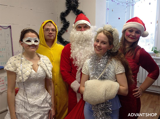 Отдел продаж AdvantShop, 2016 год